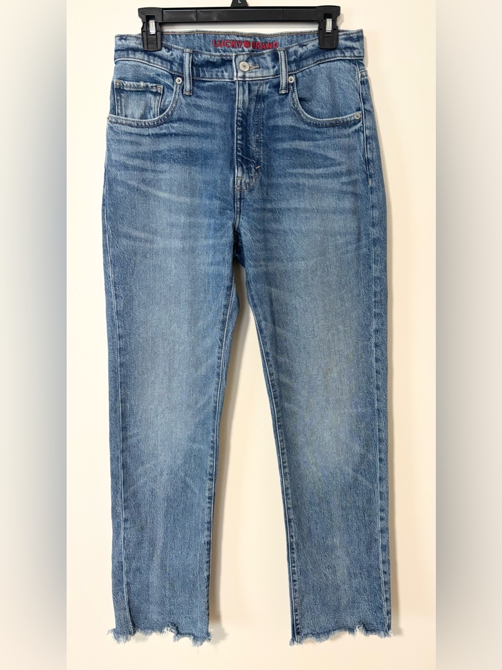 Lucky Brand 90s Loose High Rise Crop Jeans